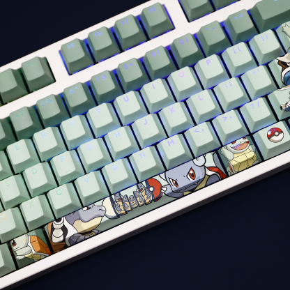 傑尼龜 108鍵 標準配列 衛星軸鍵帽-ZUIHANG SHOP