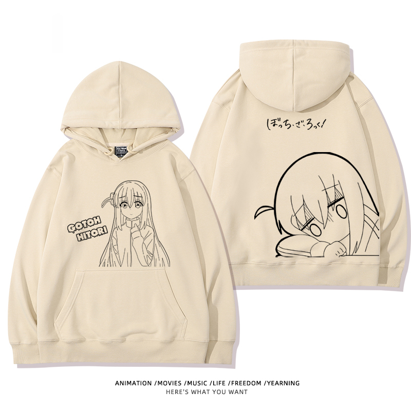 孤獨搖滾新款 親子情侶男女款連帽衛衣-ZUIHANG SHOP