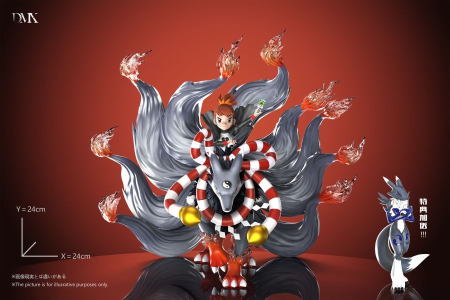 【預購】DMX STUDIO 數碼寶貝三代 九尾狐&留姬&妖狐獸