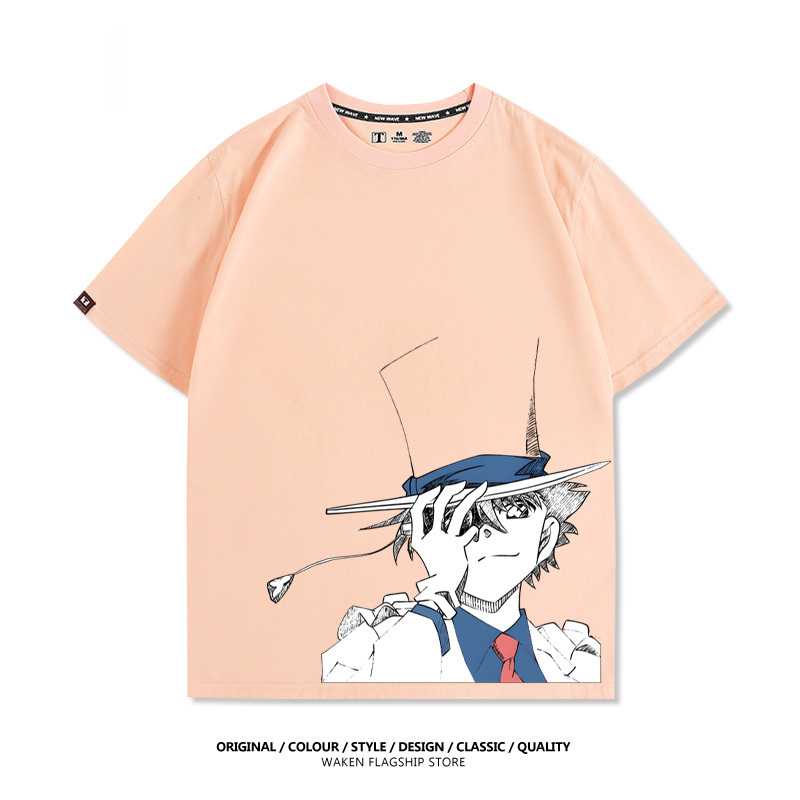 怪盜基德 2025親子情侶男女同款 印花短袖T恤