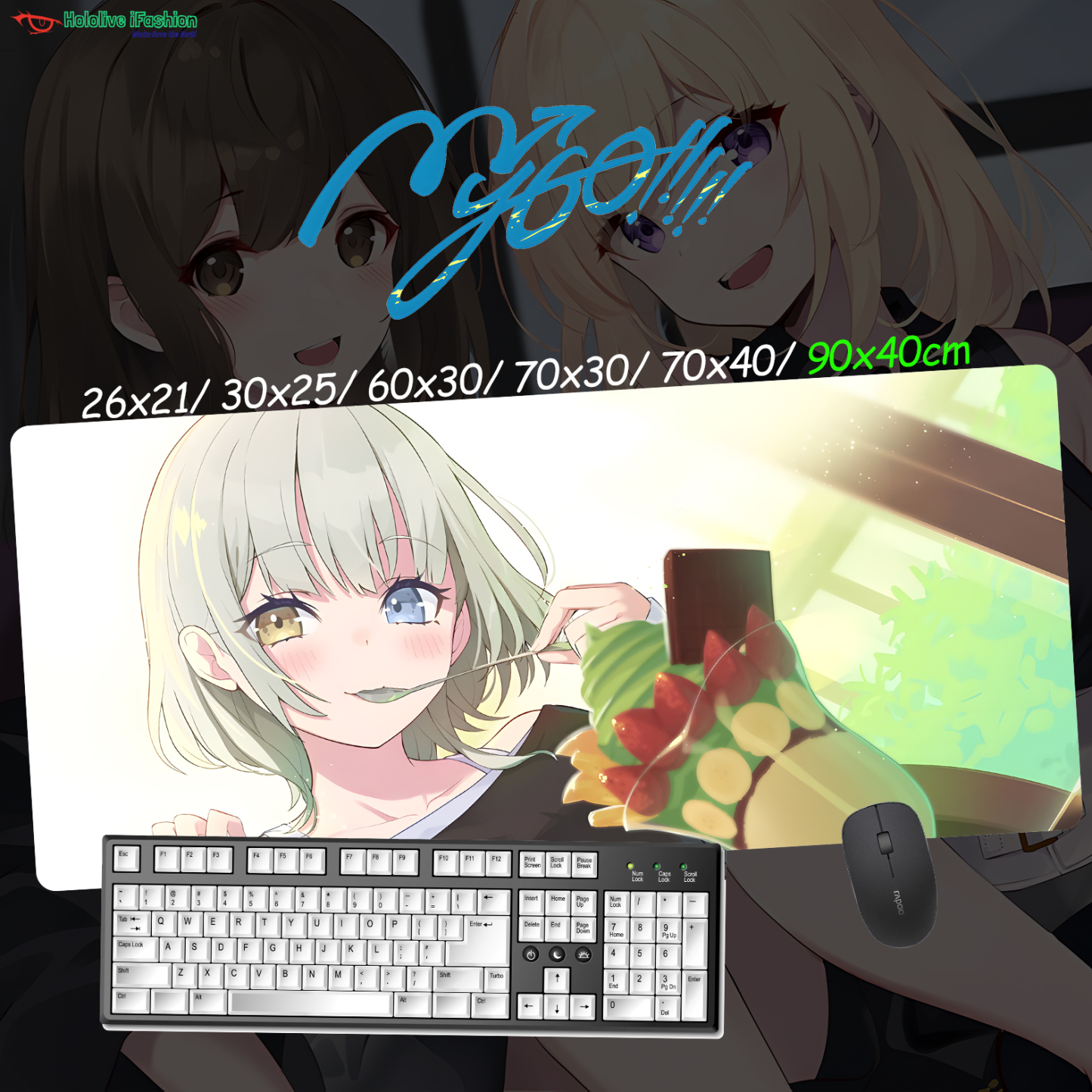 BanG Dream! It's MyGO!!!!! 超大鎖邊主題桌墊 布質滑鼠墊