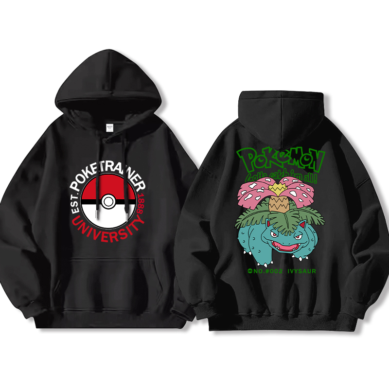 寶可夢新款 親子情侶男女款連帽衛衣-ZUIHANG SHOP