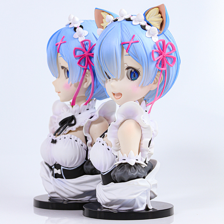 RE:ZERO 貓耳女僕雷姆拉姆 半身胸像-ZUIHANG SHOP