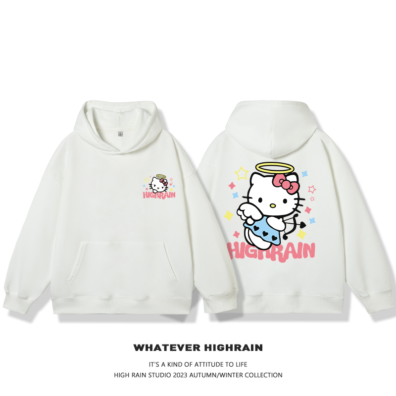 HelloKitty新款 親子情侶男女款連帽衛衣-ZUIHANG SHOP