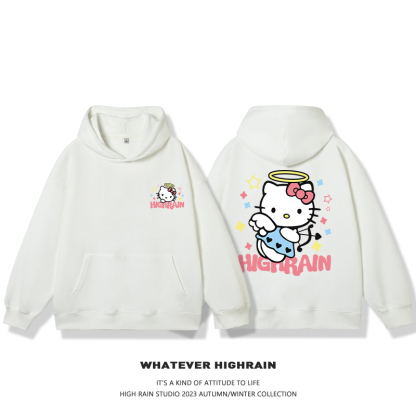 HelloKitty新款 親子情侶男女款連帽衛衣-ZUIHANG SHOP