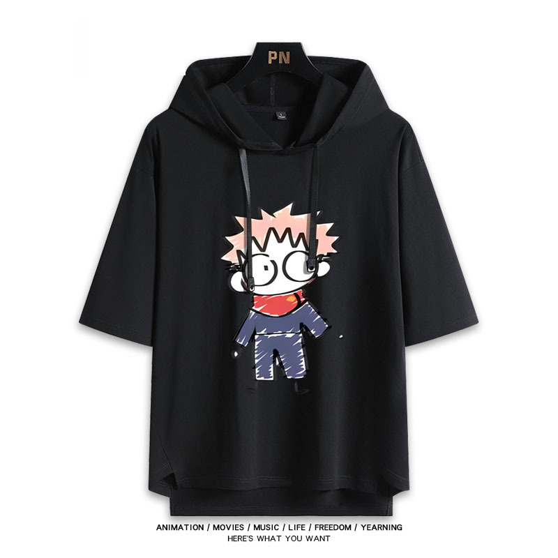 咒術迴戰 連帽短袖T恤-ZUIHANG SHOP