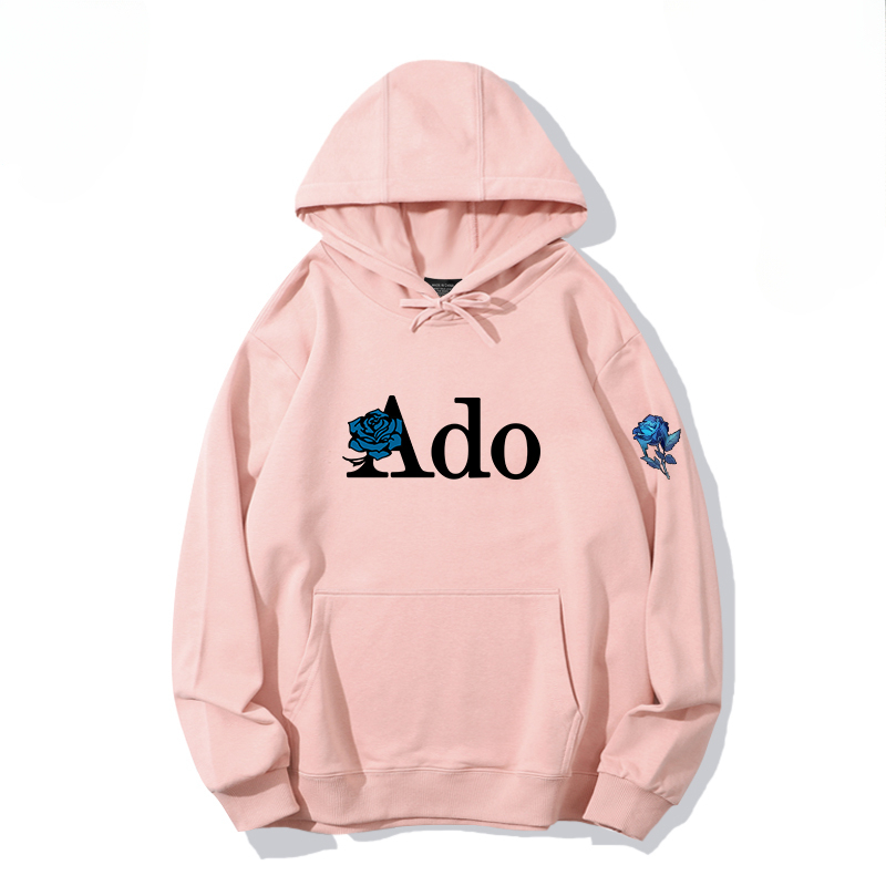 Ado歌手同人 寬鬆百搭 秋冬款 寬鬆連帽衛衣-ZUIHANG SHOP