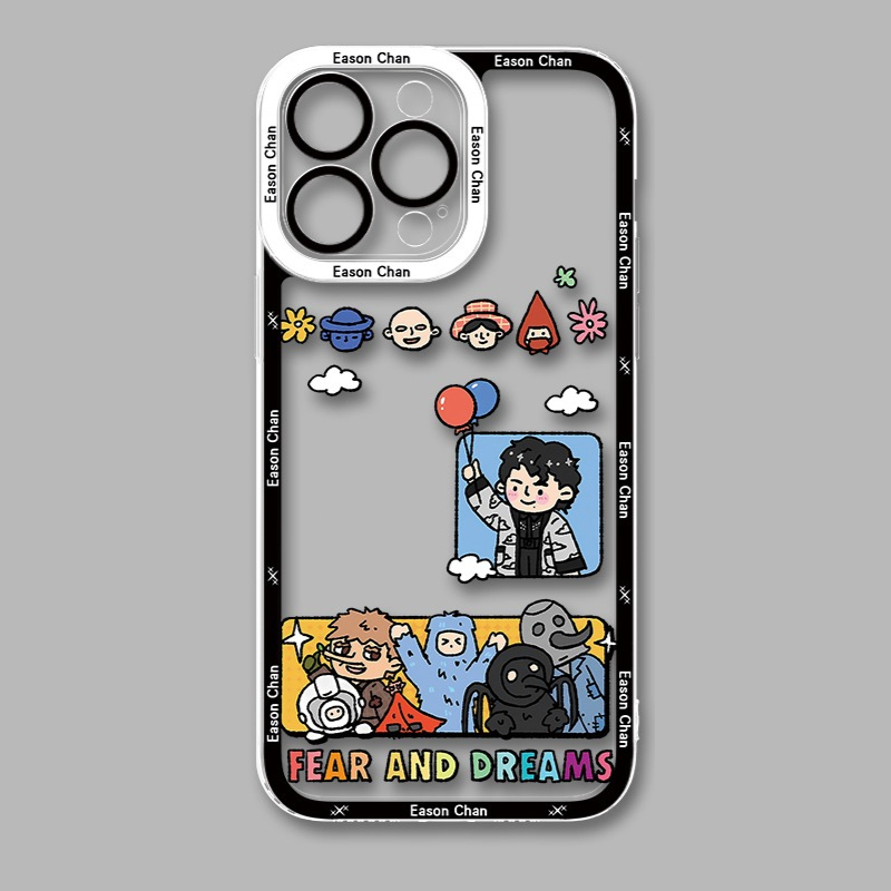 Eason Chan 陳奕迅天使眼透明防摔軟殼