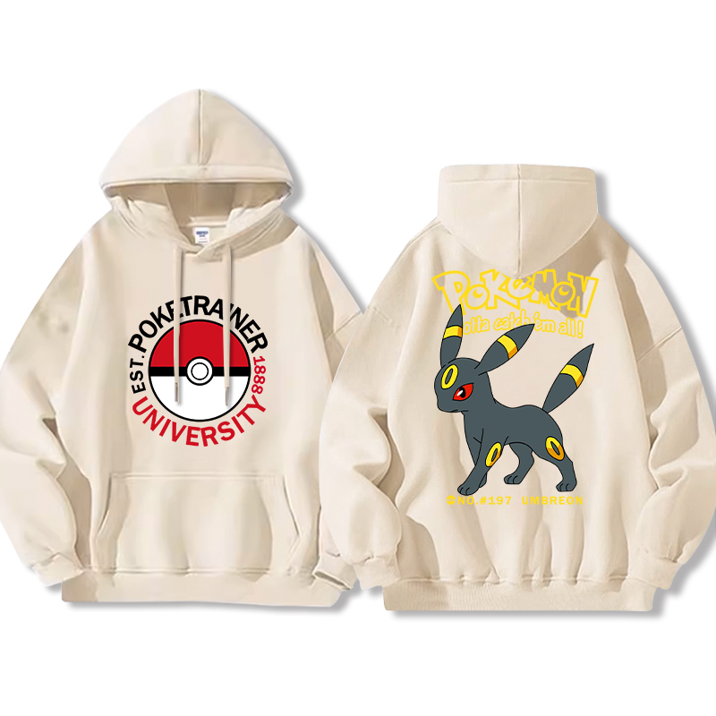 寶可夢新款 親子情侶男女款連帽衛衣-ZUIHANG SHOP