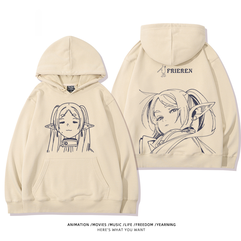 葬送的芙莉蓮新款 親子情侶男女款連帽衛衣-ZUIHANG SHOP