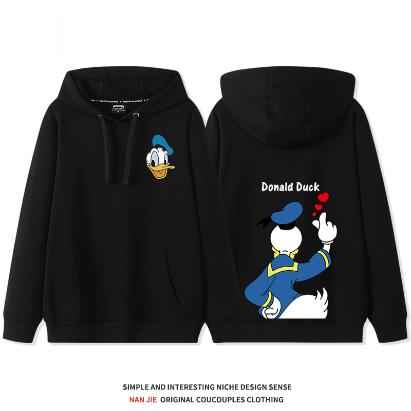 迪士尼 2025秋冬新款 親子情侶裝連帽衛衣