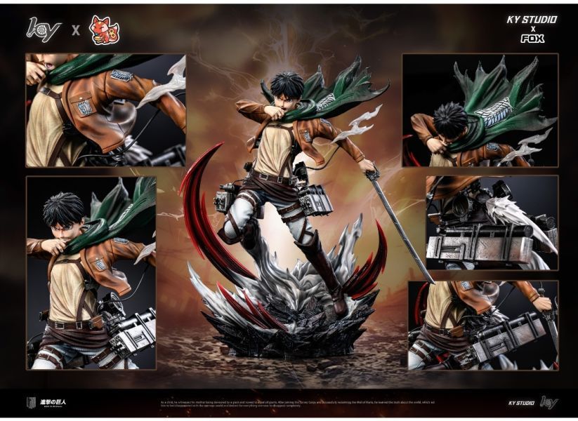 【預購】ky×fox工作室 進擊的巨人第一彈 艾倫