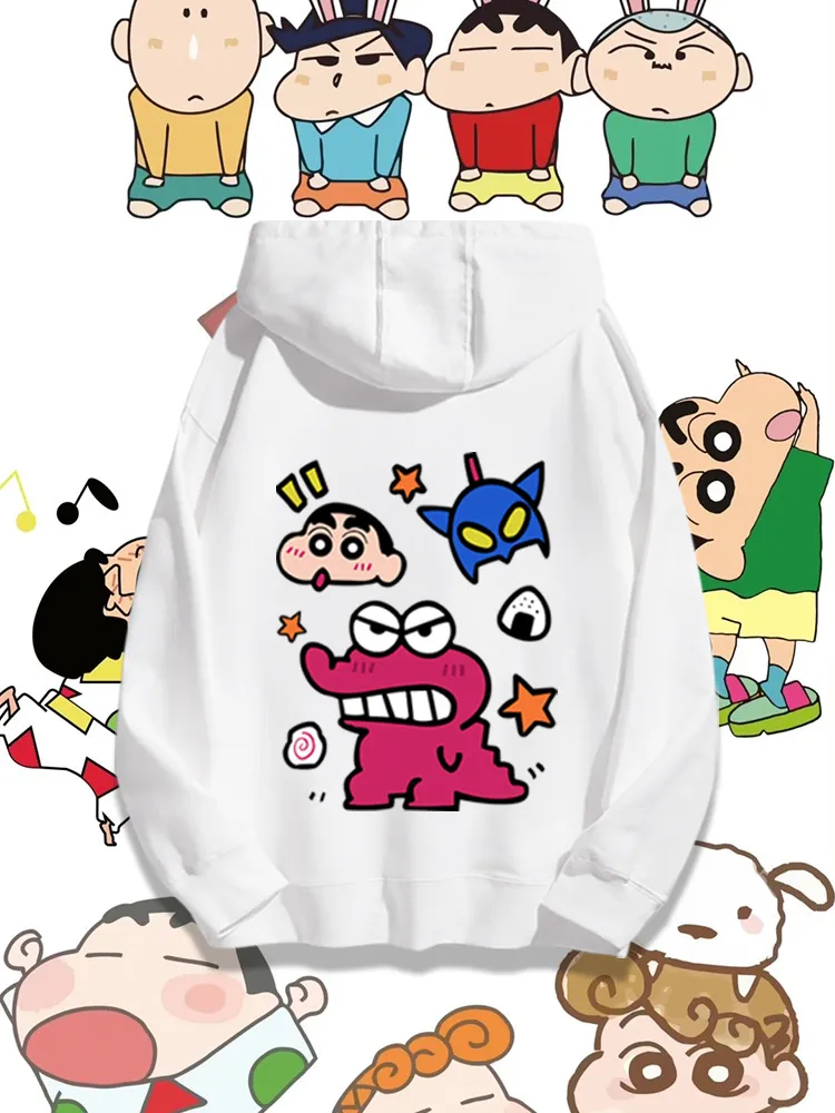 蠟筆小新新款 親子情侶男女款連帽衛衣-ZUIHANG SHOP