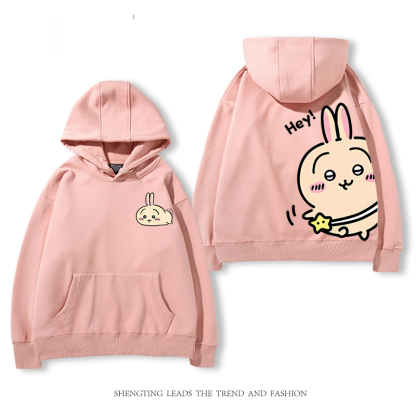 Chiikawa新款 親子情侶男女款連帽衛衣-ZUIHANG SHOP