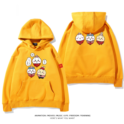 Chiikawa新款 親子情侶男女款連帽衛衣-ZUIHANG SHOP