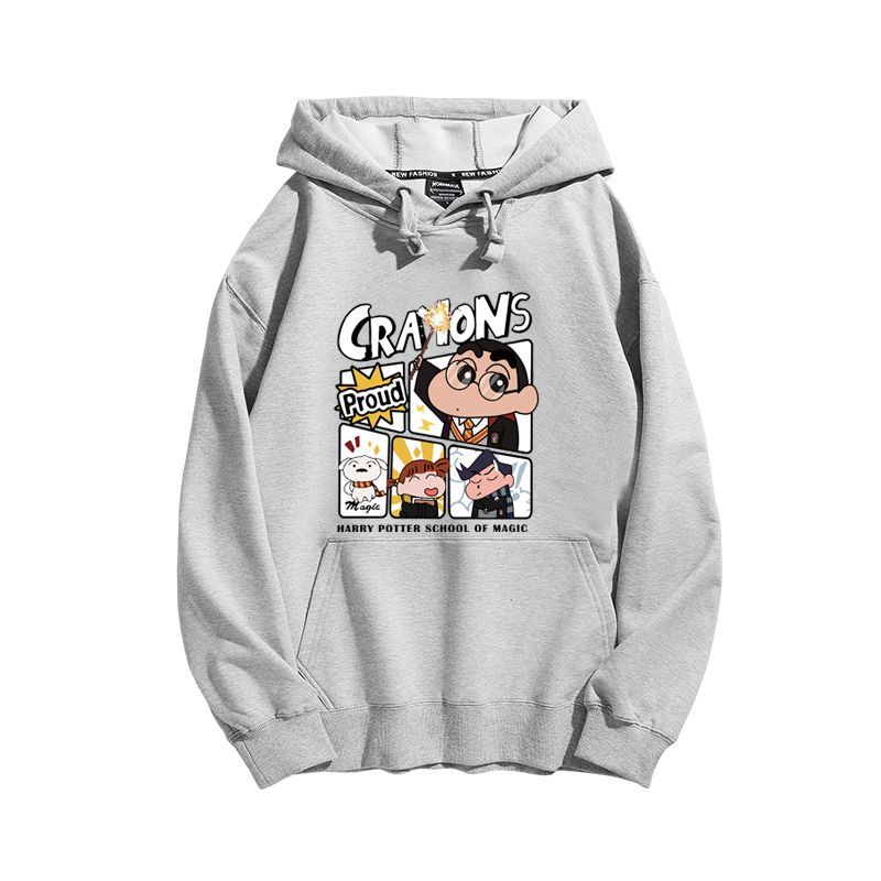 蠟筆小新新款 親子情侶男女款連帽衛衣-ZUIHANG SHOP