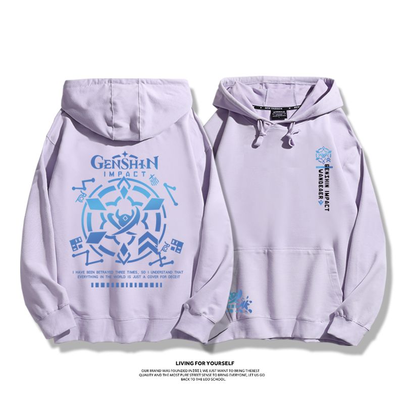 原神鐘離新款 親子情侶男女款連帽衛衣-ZUIHANG SHOP
