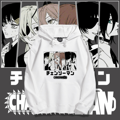 鏈鋸人 2025秋冬新款 親子情侶男女連帽衛衣-ZUIHANG SHOP