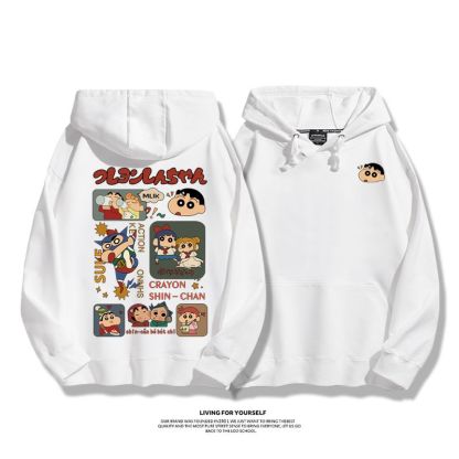 蠟筆小新新款 親子情侶男女款連帽衛衣-ZUIHANG SHOP