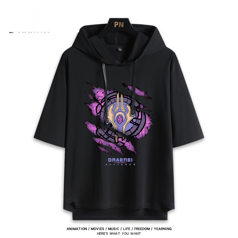 World of Warcraft 魔獸世界 連帽短袖T恤-ZUIHANG SHOP