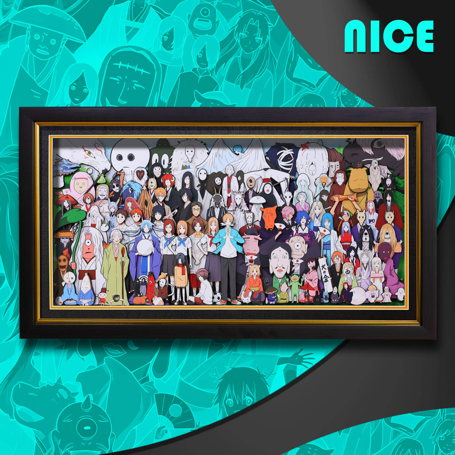 夏目友人帳 3D立體畫-ZUIHANG SHOP