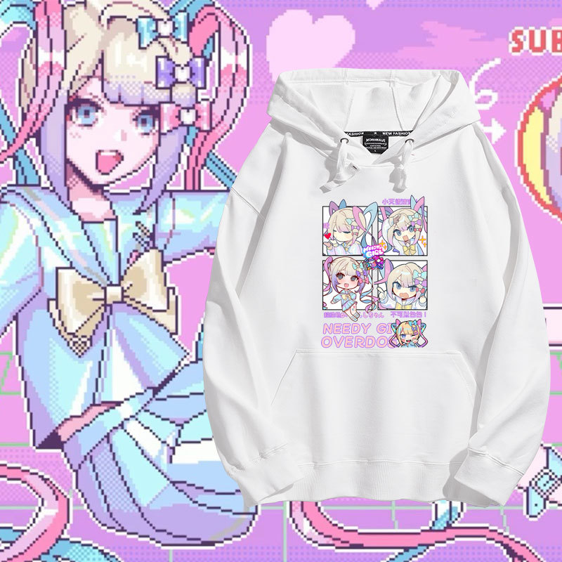 主播女孩重度依賴新款 親子情侶男女款連帽衛衣-ZUIHANG SHOP