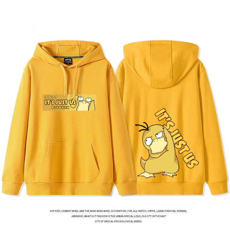 皮卡丘聯名 2025秋冬新款 親子情侶裝連帽衛衣