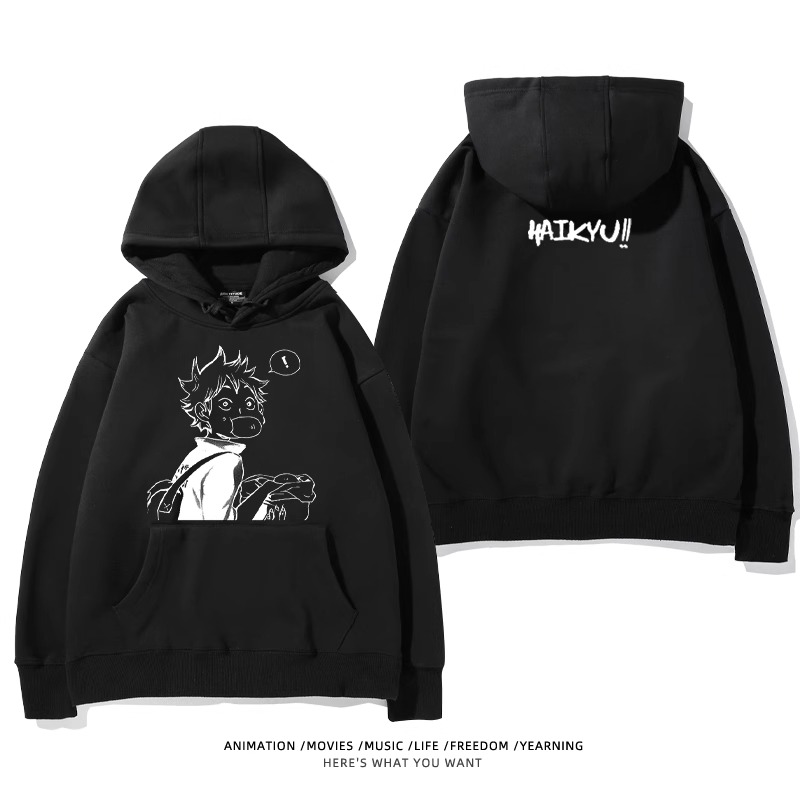 排球少年新款 親子情侶男女款連帽衛衣-ZUIHANG SHOP