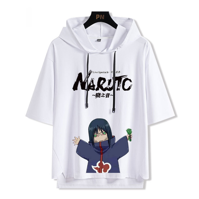 火影忍者 連帽短袖T恤