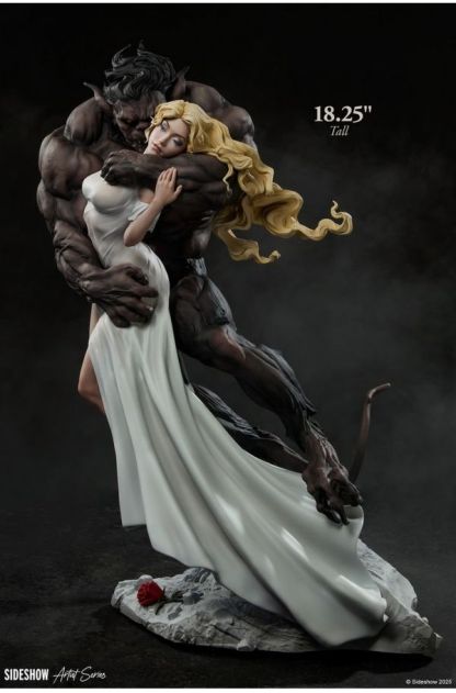 【預購】正版授權 Sideshow 46cm 美女與野獸