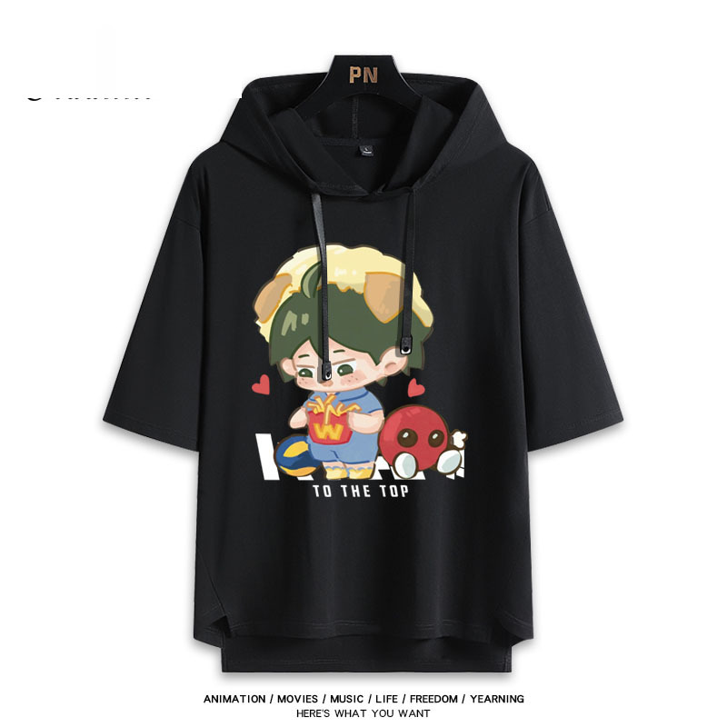 排球少年 連帽短袖T恤