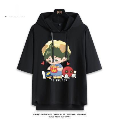 排球少年 連帽短袖T恤