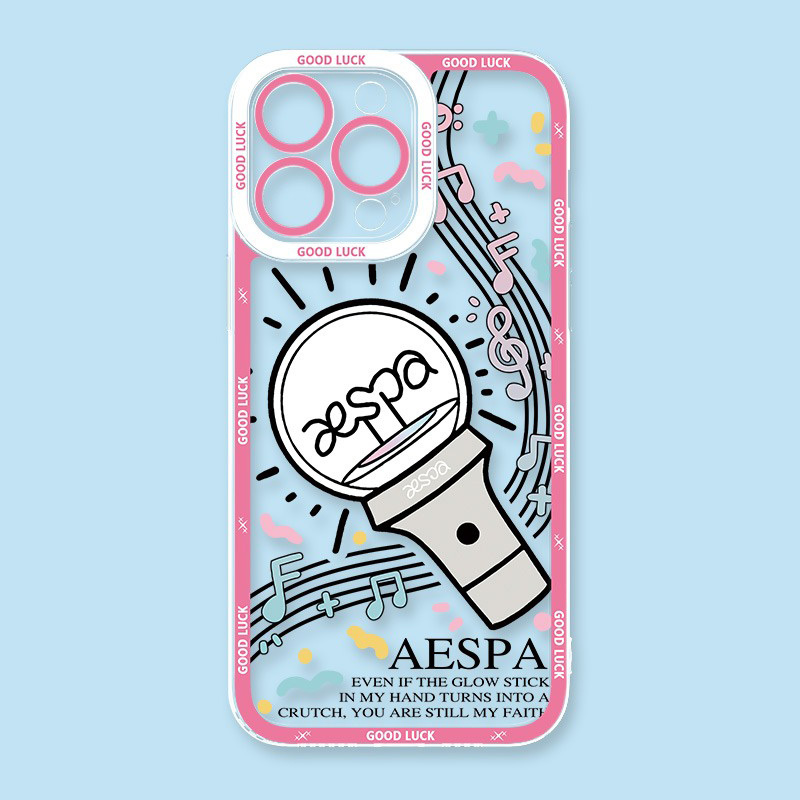 明星應援棒天使眼透明防摔軟殼-ZUIHANG SHOP