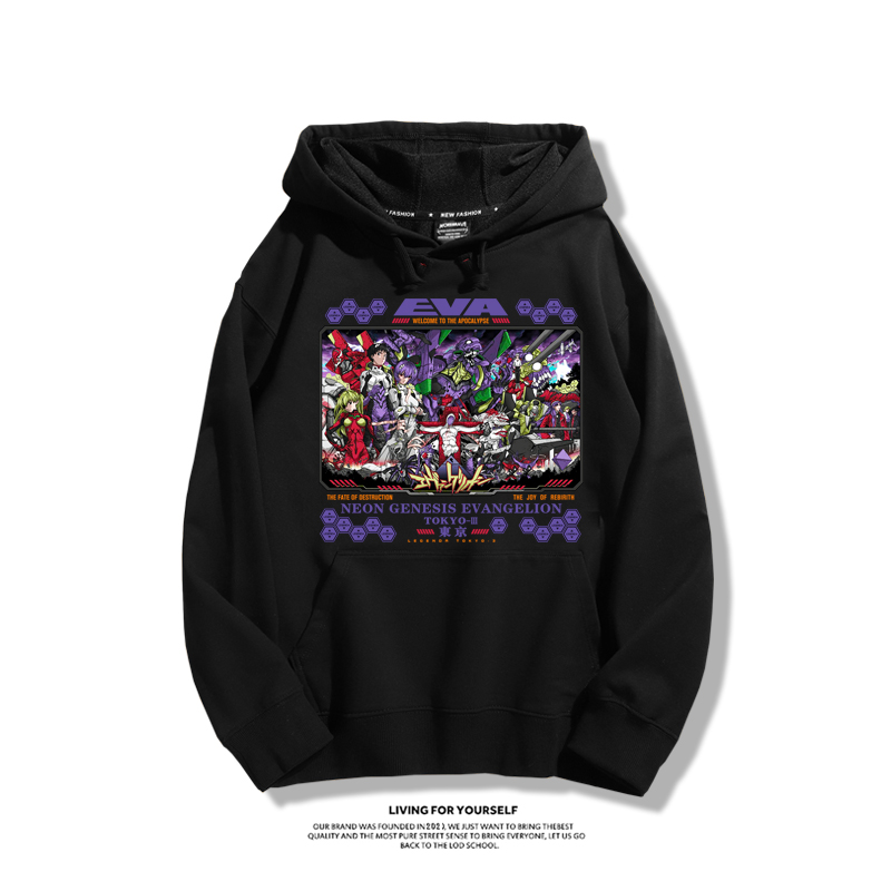 新世紀福音戰士 2025秋冬新款 親子情侶男女連帽衛衣-ZUIHANG SHOP