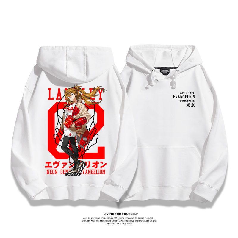 新世紀福音戰士新款 親子情侶男女款連帽衛衣-ZUIHANG SHOP