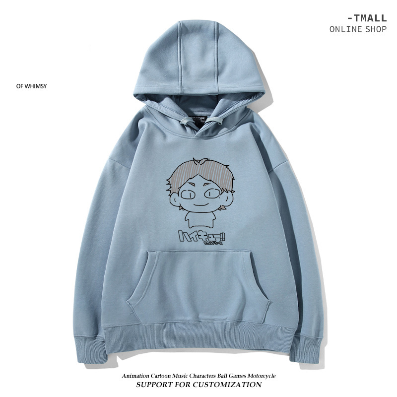 排球少年新款 親子情侶男女款連帽衛衣-ZUIHANG SHOP