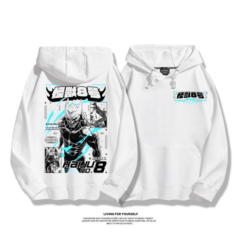 怪獸8號 2025秋冬新款 親子情侶男女連帽衛衣