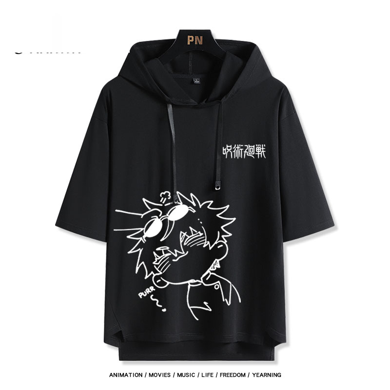 咒術迴戰 連帽短袖T恤-ZUIHANG SHOP