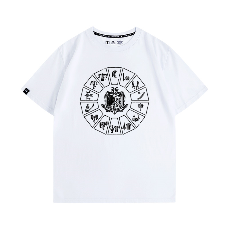 魔物獵人荒野 第2彈 印花短袖T恤-ZUIHANG SHOP