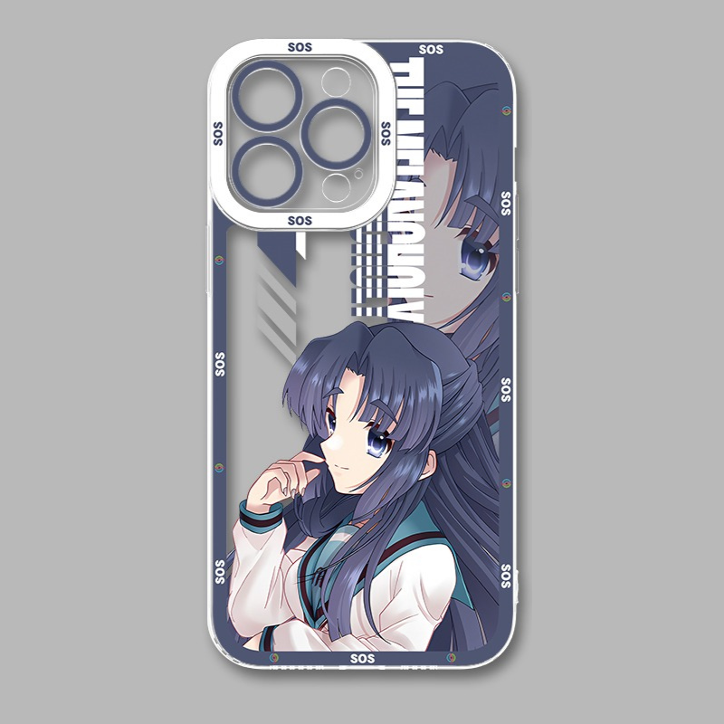 涼宮春日的憂鬱天使眼透明防摔軟殼