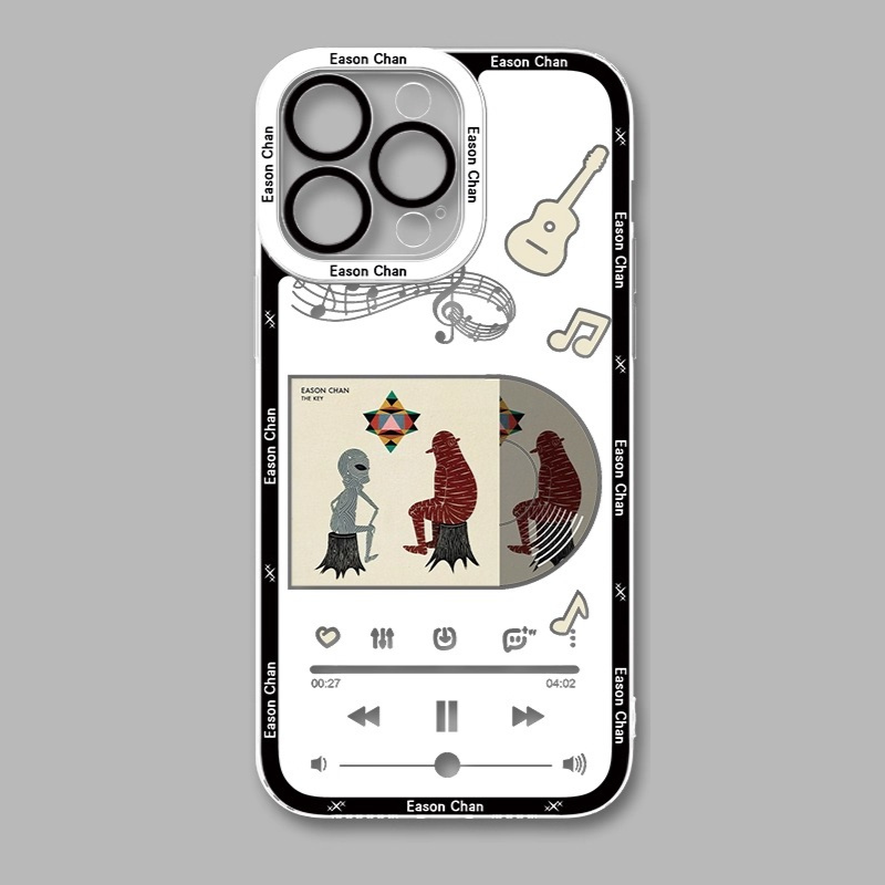 Eason Chan 陳奕迅天使眼透明防摔軟殼