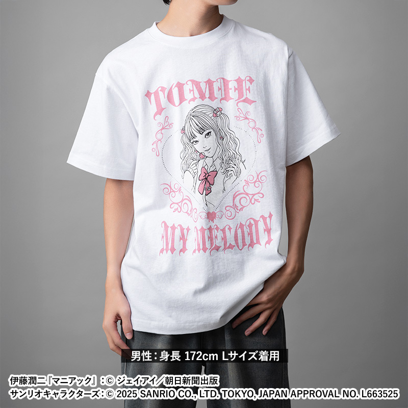 伊藤潤二 & Sanrio 聯名襯衫辣妹富江短袖T恤