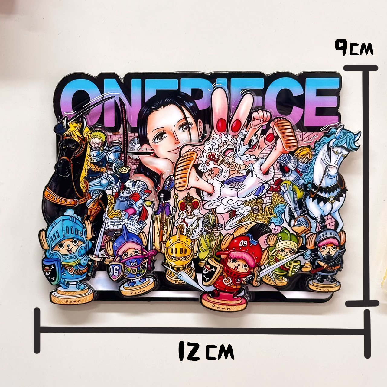 海賊王草帽團 立體精緻冰箱貼-ZUIHANG SHOP