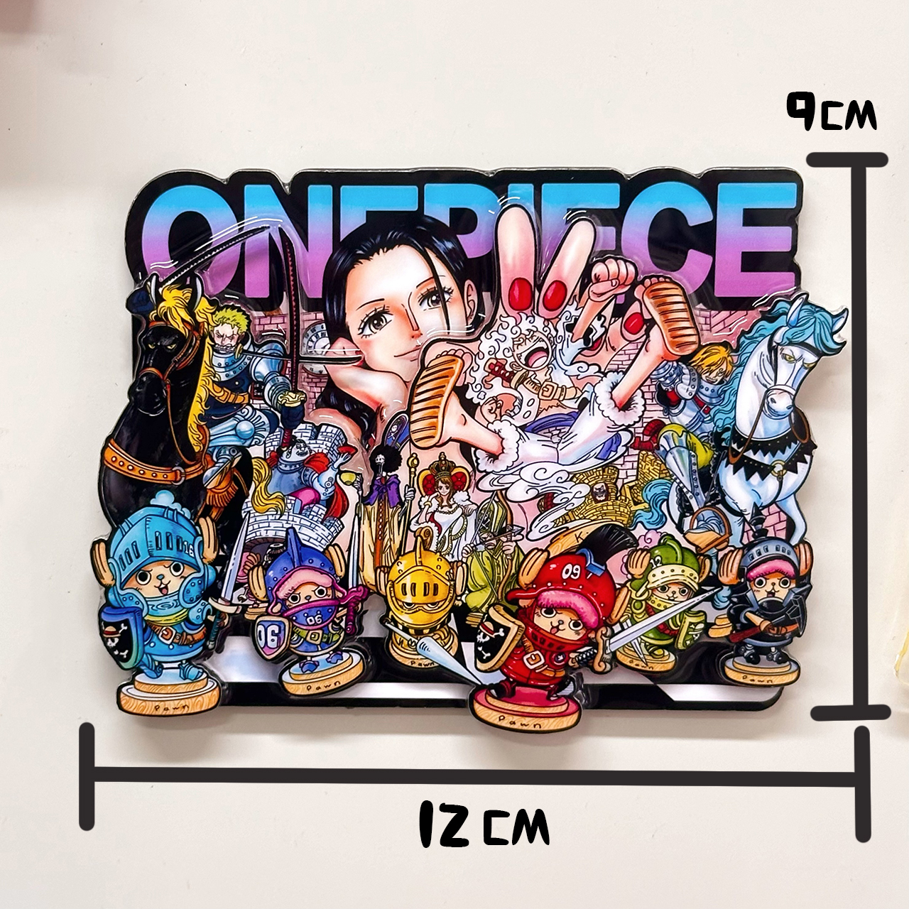 海賊王草帽團 立體精緻冰箱貼-ZUIHANG SHOP