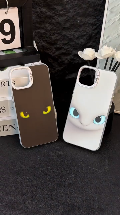 馴龍高手彩銀線條漸變防摔手機殼