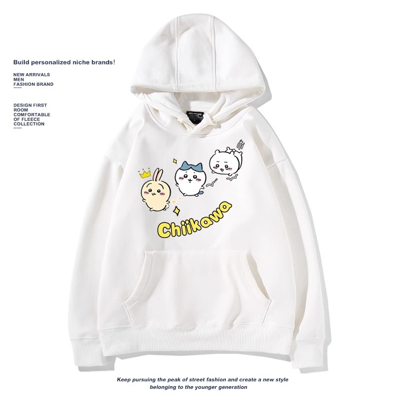 Chiikawa新款 親子情侶男女款連帽衛衣-ZUIHANG SHOP