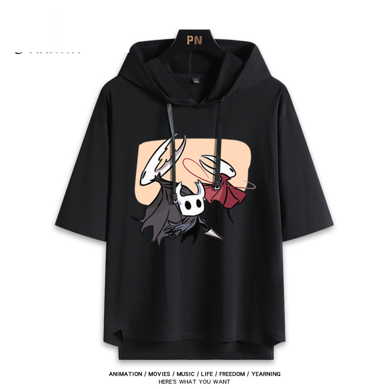 空洞騎士 Hollow Knight 連帽短袖T恤-ZUIHANG SHOP