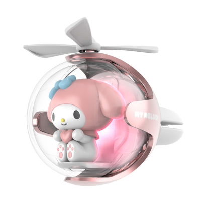三麗鷗飛行球小風扇高級感車載擺件-ZUIHANG SHOP