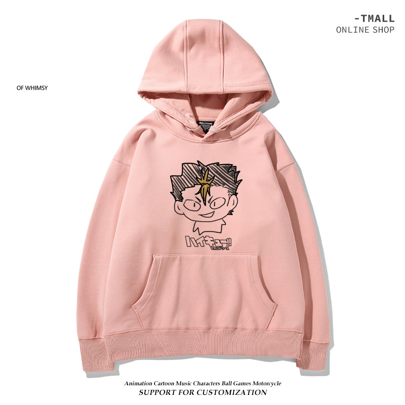 排球少年新款 親子情侶男女款連帽衛衣-ZUIHANG SHOP