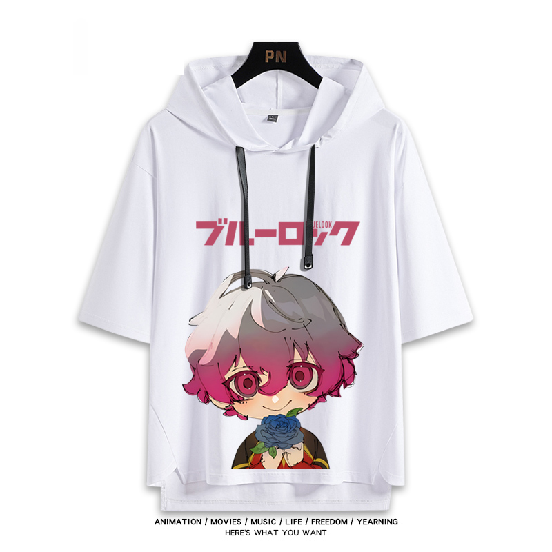 藍色監獄 連帽短袖T恤-ZUIHANG SHOP